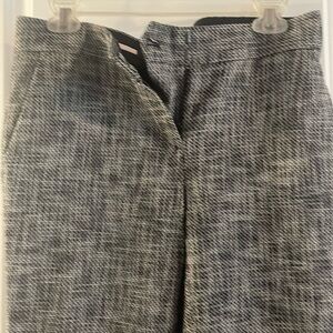 Ann Taylor Devine Fit size 4 dress pants, black and white